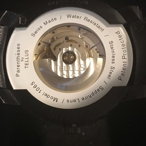 TELLUS PARENTHESES AUTOMATIC MENS WATCH MRSP$2750 - Picture 3 of 8